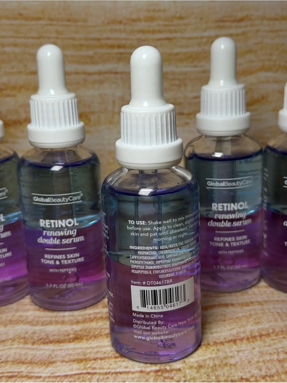 5‎ Retinol Renewing Double Serum by Global Beauty Care